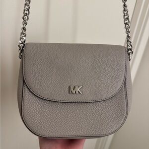 Michael Kors Taupe Crossbody Bag